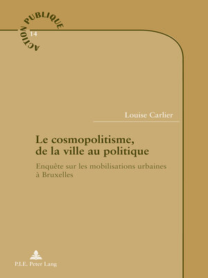 cover image of Le cosmopolitisme, de la ville au politique